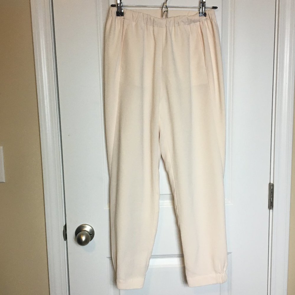 Habitual Blush Cream Jogger Style Pants